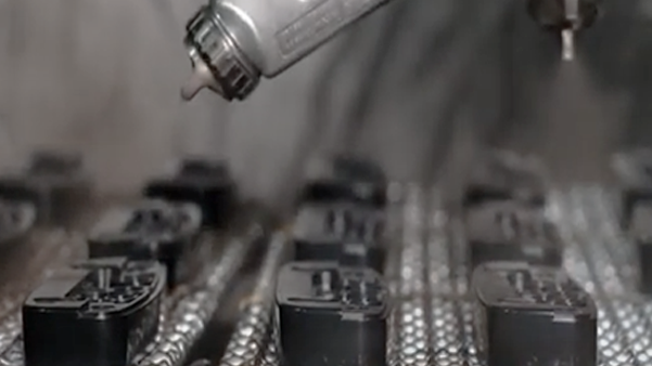 ultrasonic welding, pad and screen printing, spray pringting